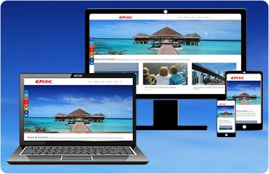 Responsive Website + Domain + Hosting